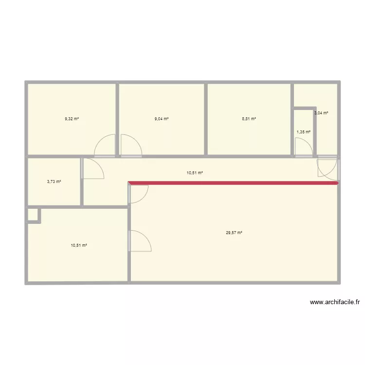 OINVILLE V31.05 RDC. Plan de 