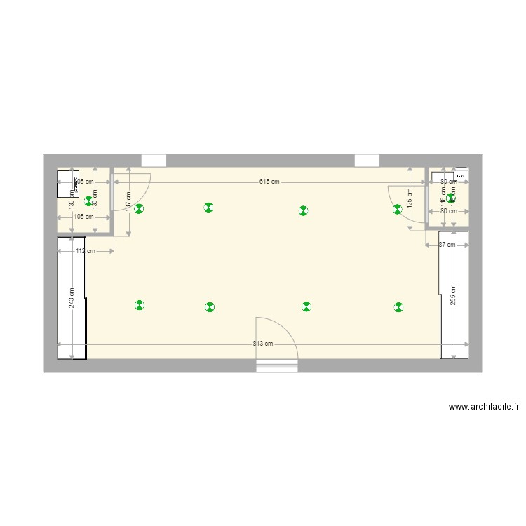 MOUNIR RDC. Plan de 0 pièce et 0 m2