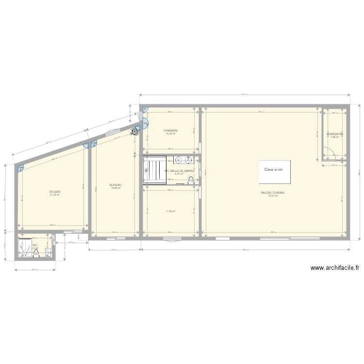 Projet Maison PERSO 2. Plan de 0 pièce et 0 m2