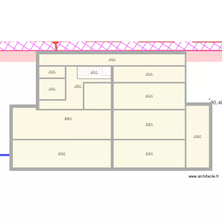 CONDE plan pour distribution. Plan de 