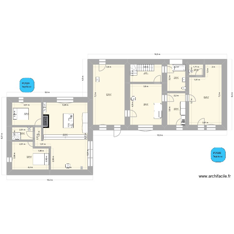 RDC 41 LOGNE. Plan de 0 pièce et 0 m2