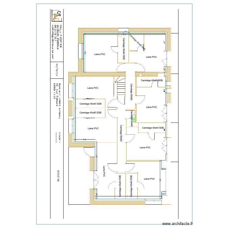 SOL R+1. Plan de 0 pièce et 0 m2