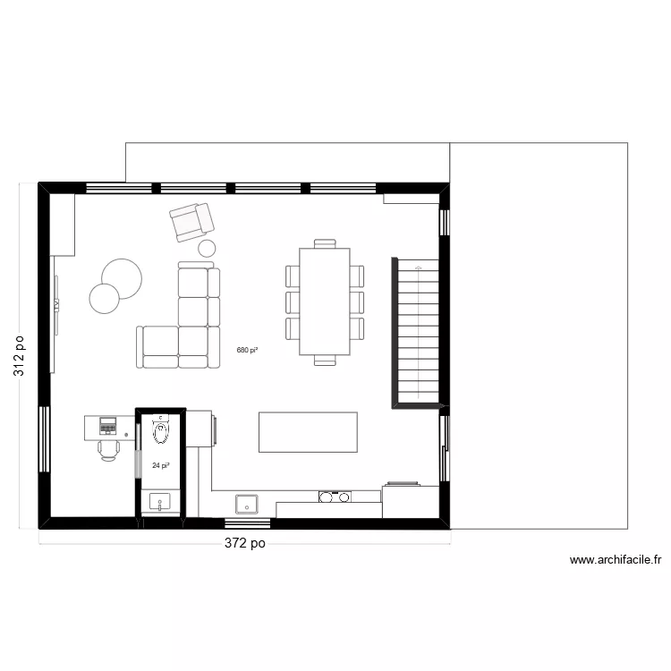 Céline Anctil étage 5. Plan de 2 et 65 m² Céline Anctil étage 5. Plan de 2 et 65 m²