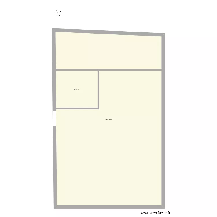 chez moi25. Plan de 2  et 202 m²