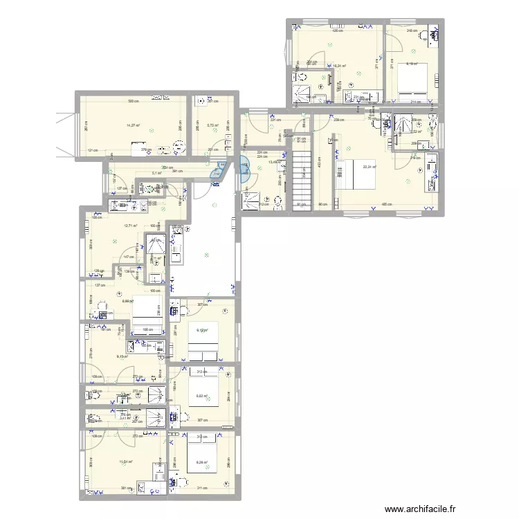 leon boll&eacute;e 2. Plan de 