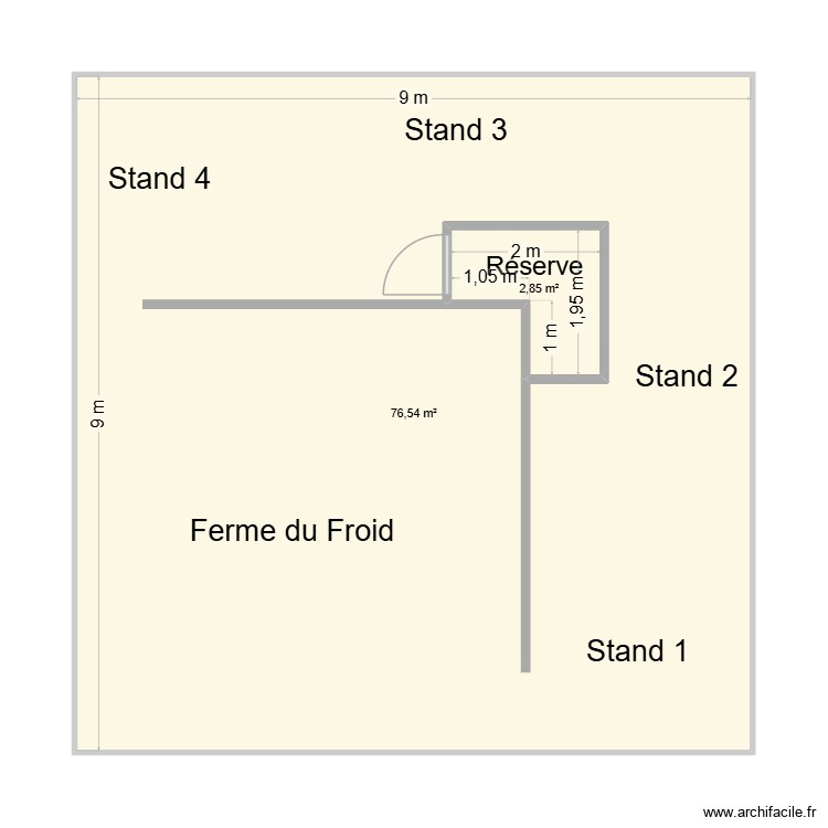 RESTOTEL C-FD 2026. Plan de 0 pièce et 0 m2