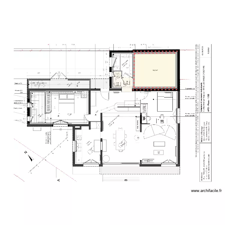 VF 2 MAI 2026. Plan de 1  et 14 m²