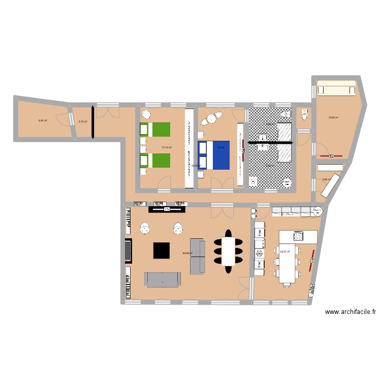 46 SADA 3. Plan de 0 pièce et 0 m2