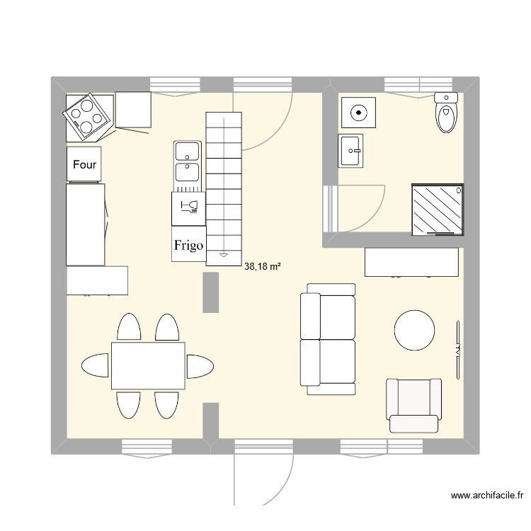 projet 1. Plan de 0 pièce et 0 m2