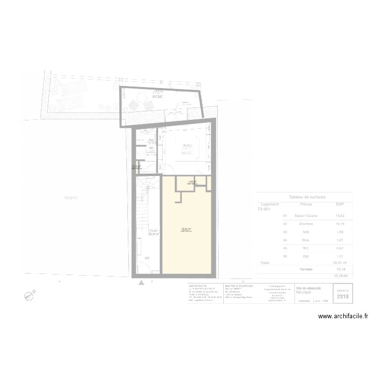RDC P. Plan de 0 pièce et 0 m2