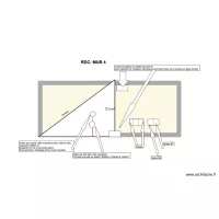 &eacute;clairage mur escalier