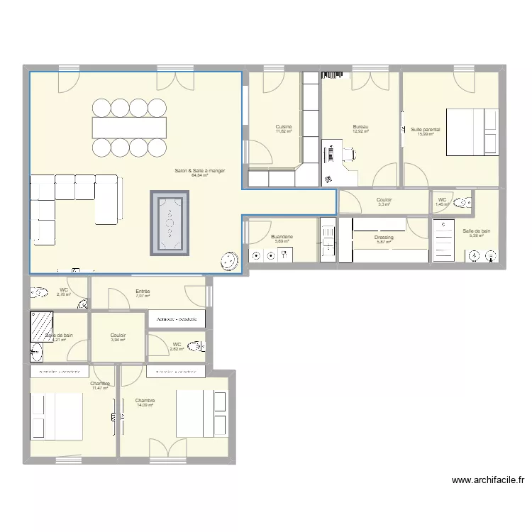 101/102 cadence. Plan de 