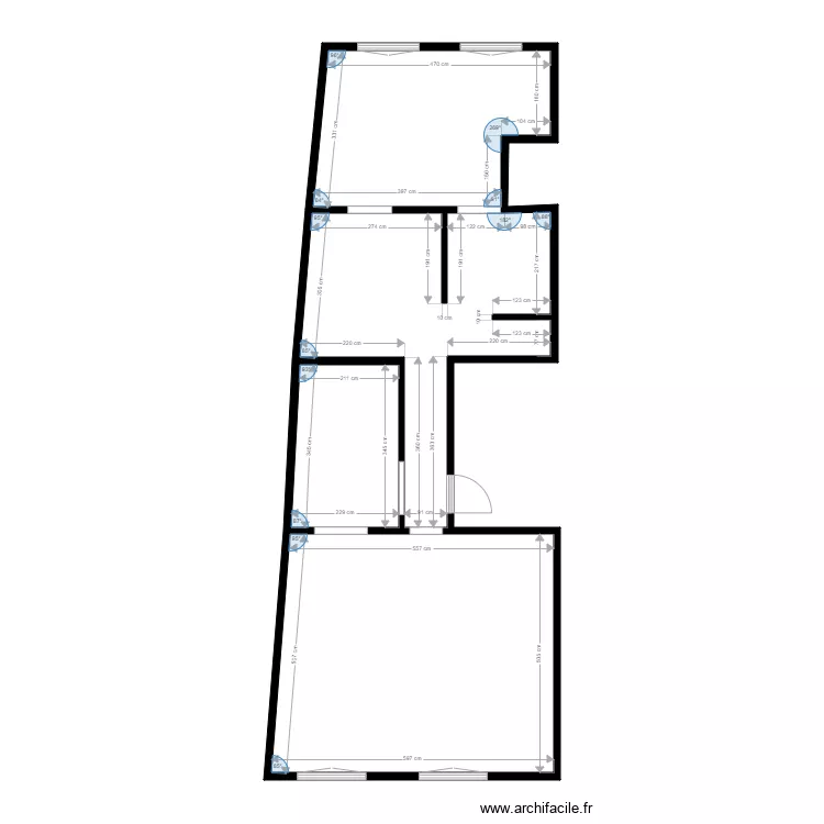 FRESCA 14. Plan de 4  et 70 m²