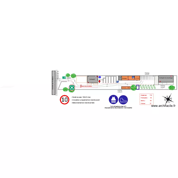 Plan Fondeyre visite V.090326.6. Plan de 1  et 20 m²