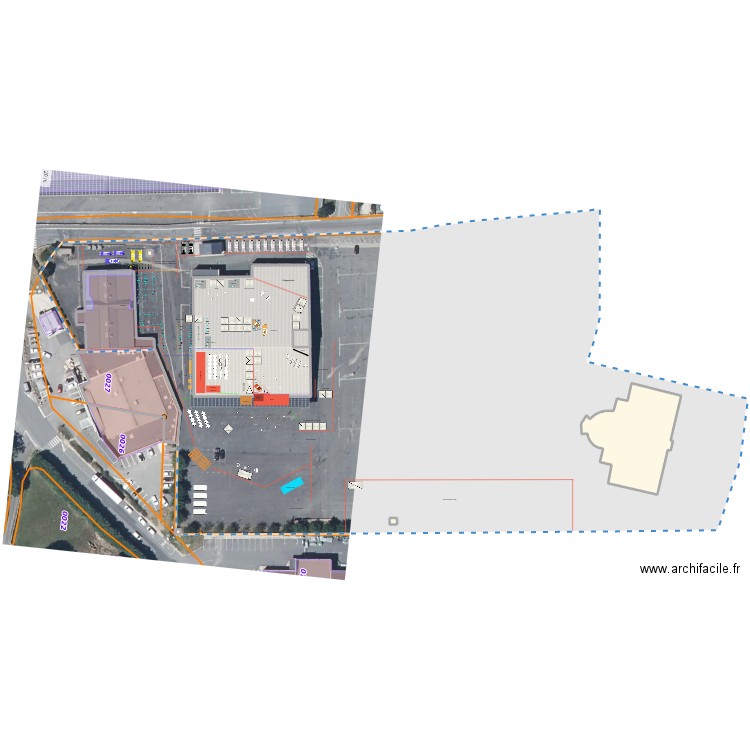 festoche. Plan de 7 pièces et 1611 m2