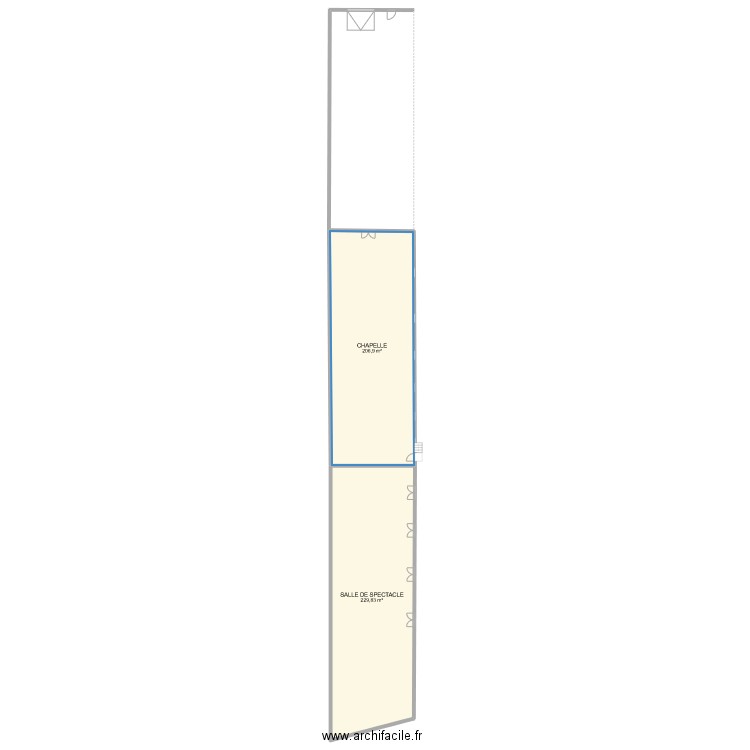 Timon david - RDC annexe - sécurité. Plan de 0 pièce et 0 m2