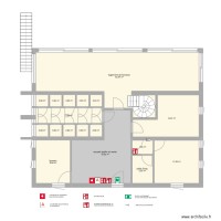 plan bat administratif + logement rdc securité