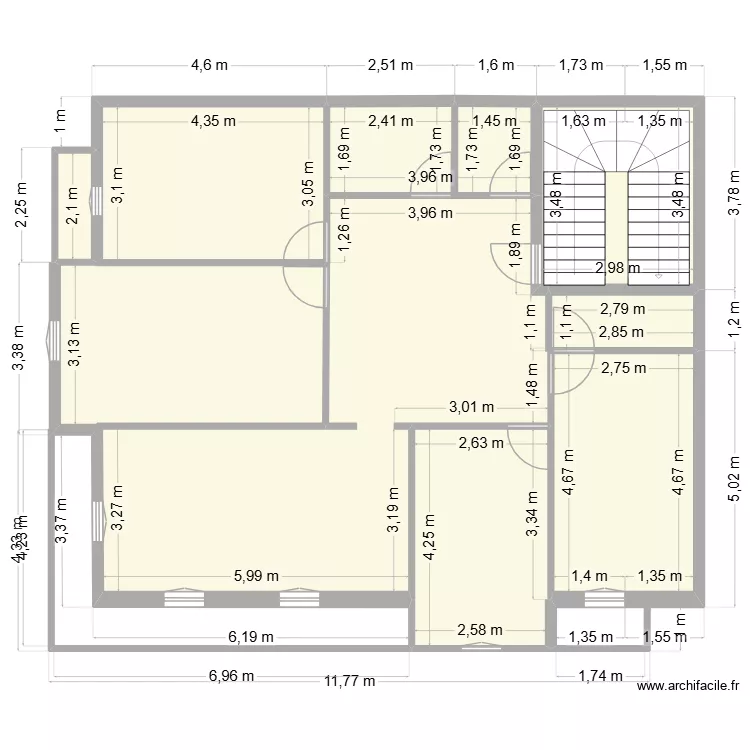 ETAGE PROPOSITION LOT 19 ZOUHAIR3. Plan de 6  et 113 m²
