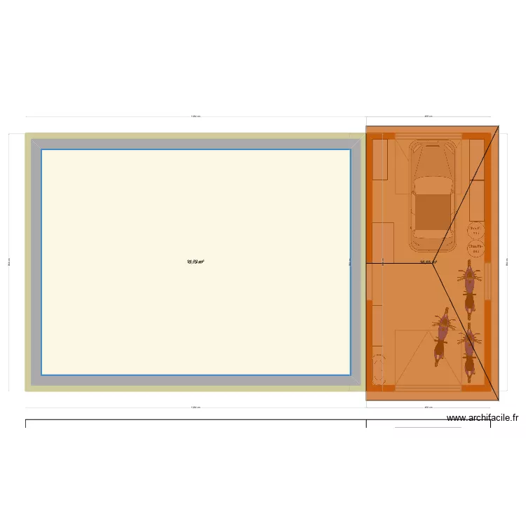 Garage_extension. Plan de 