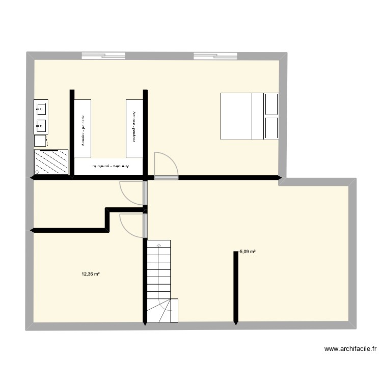 R1 Gabriel Péri. Plan de 0 pièce et 0 m2