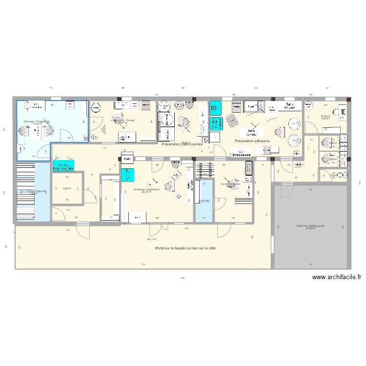 Yanmary 08. Plan de 15 pièces et 238 m2