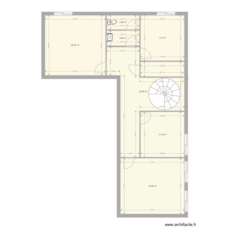 FDS PLAN ETAGE. Plan de FDS PLAN ETAGE. Plan de