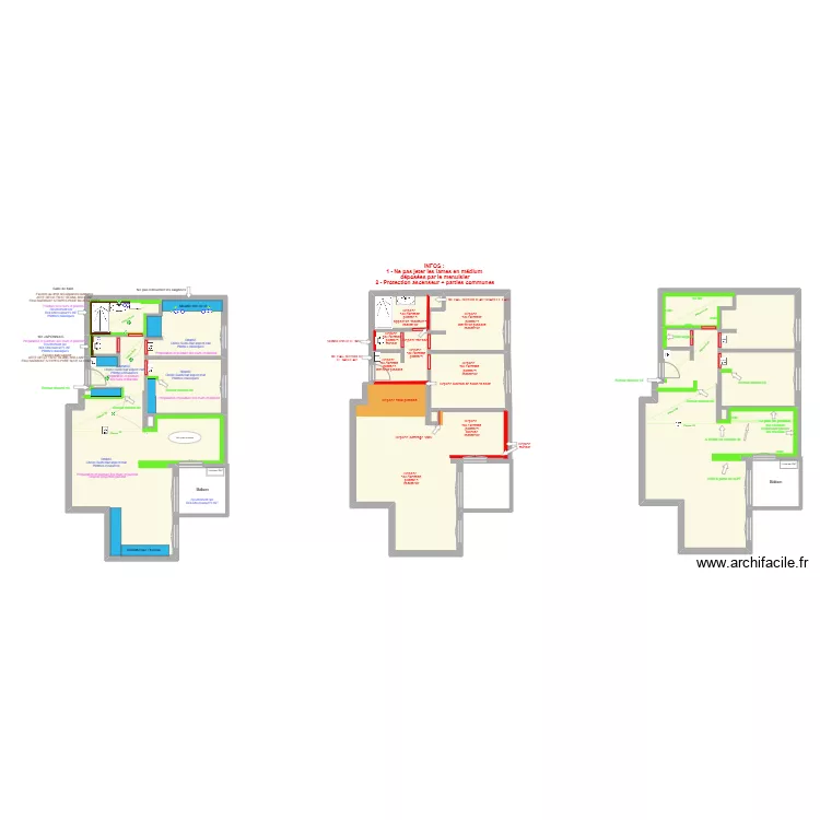 H&eacute;l&egrave;ne - GRENOBLE2. Plan de 