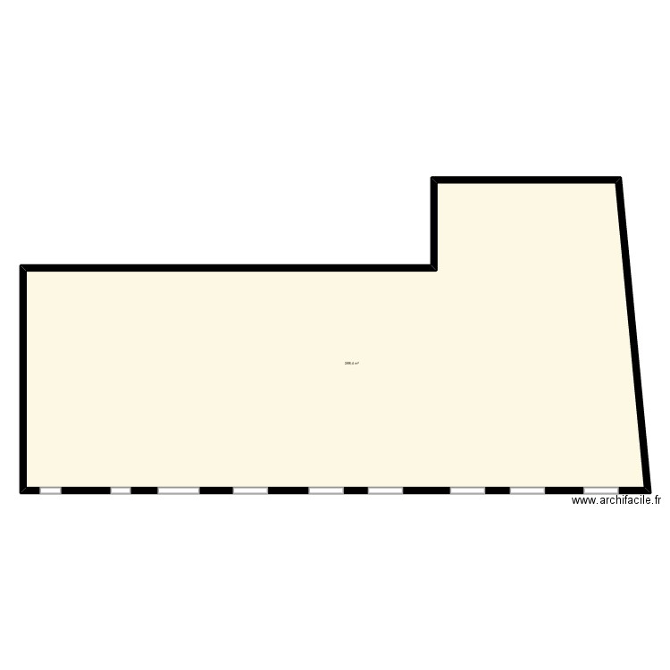 plan étage loches. Plan de 1 pièce et 288 m2