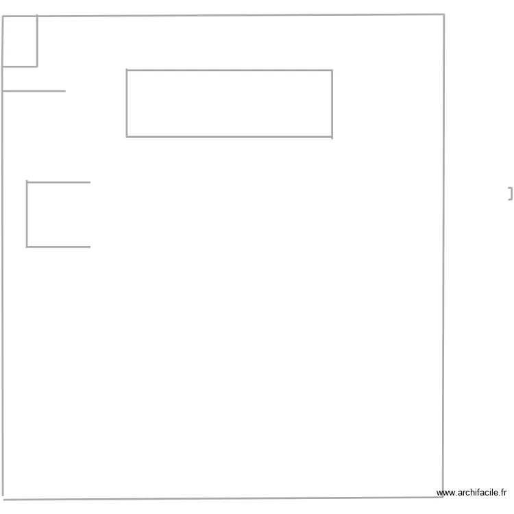 jardin. Plan de 