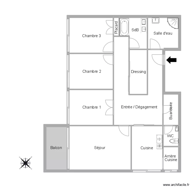 51284 SEBIH. Plan de 13  et 103 m²