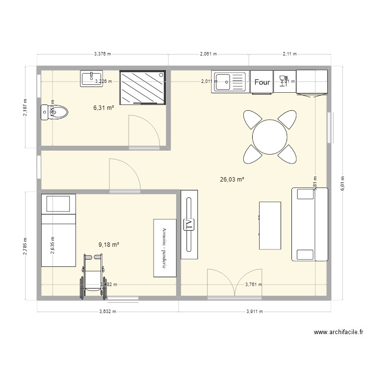 e33. Plan de 0 pièce et 0 m2
