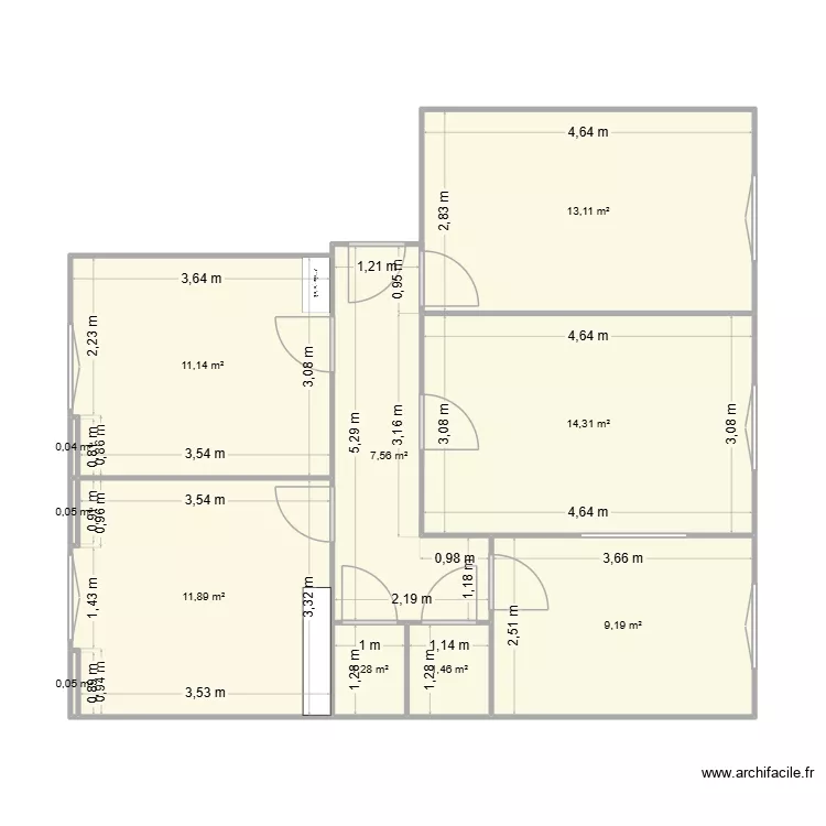 Le puy Original. Plan de 