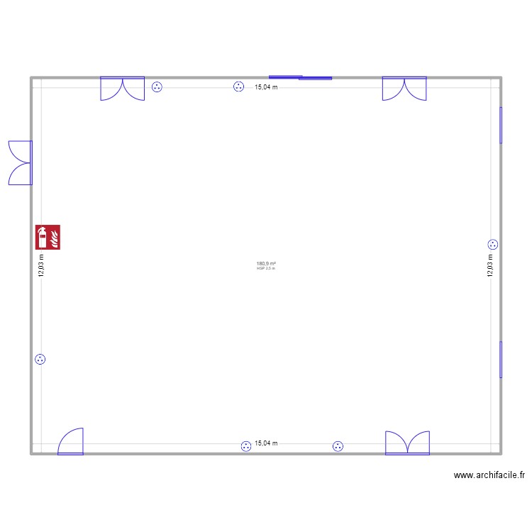 Salle Rodelinghem echelle. Plan de 0 pièce et 0 m2
