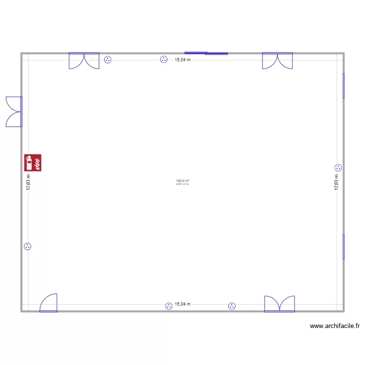 Salle Rodelinghem echelle. Plan de 