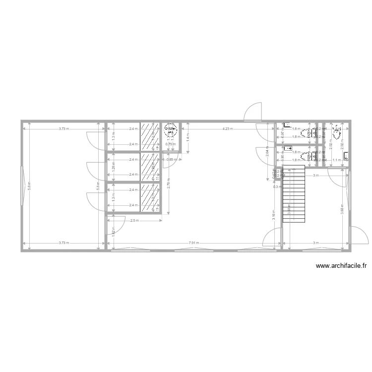 Plan TVD RDC. Plan de 