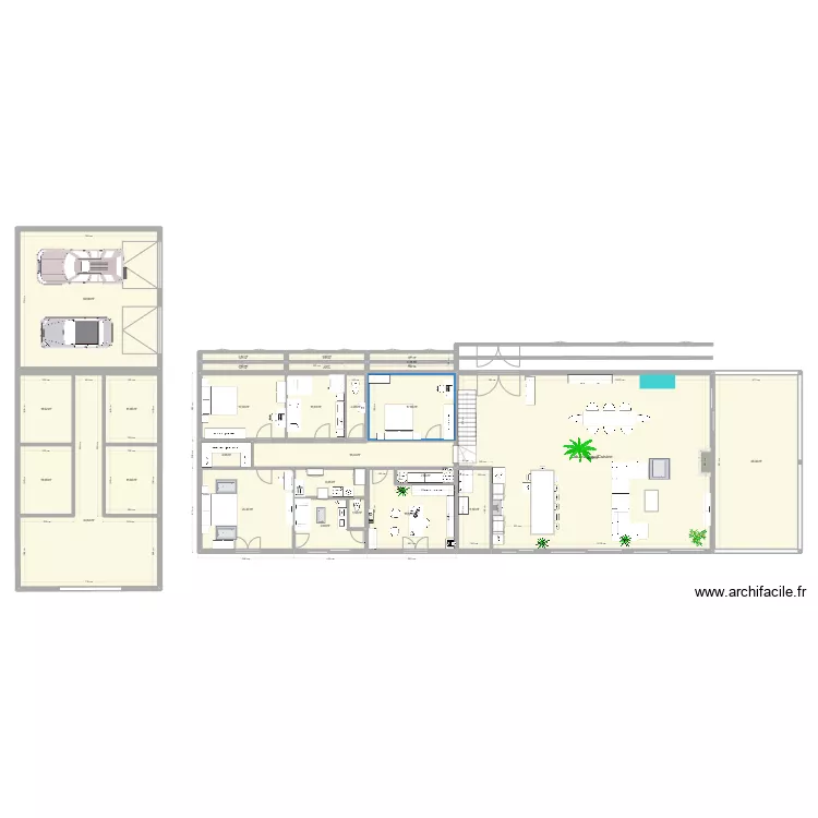 Villa Tarzan 27. Plan de 