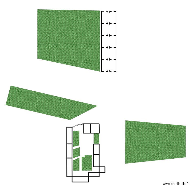 po MFR. Plan de 10 pièces et 22 m2