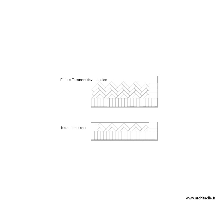 Marches pîscine V4. Plan de 0 pièce et 0 m2