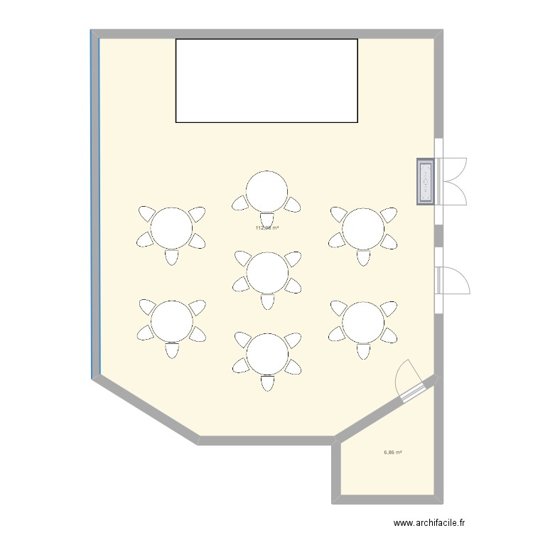 plan de salle du projet show. Plan de 0 pièce et 0 m2