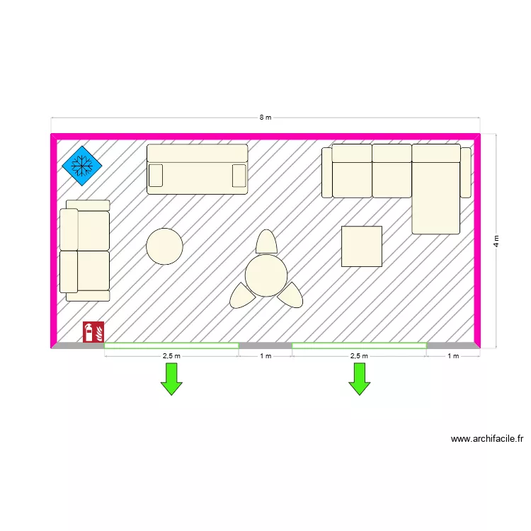 LOGE L2. Plan de 