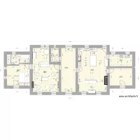 Subles 26-03-31 RDC equip&eacute; sejour cuisine idem Ranchy murs isol&eacute;s