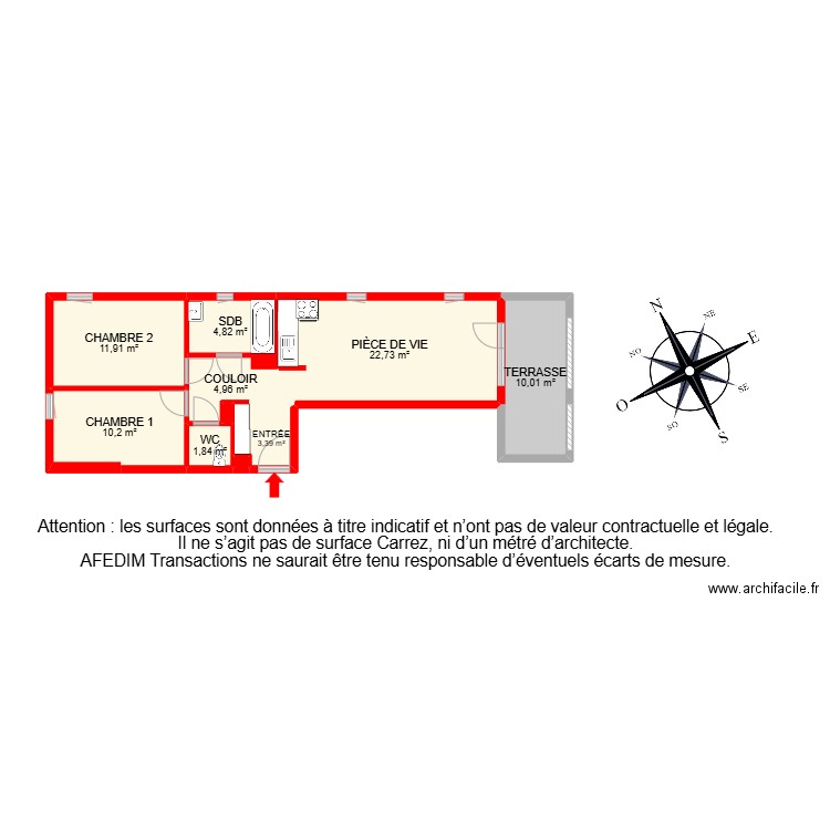BI 28402. Plan de 12 pièces et 104 m2