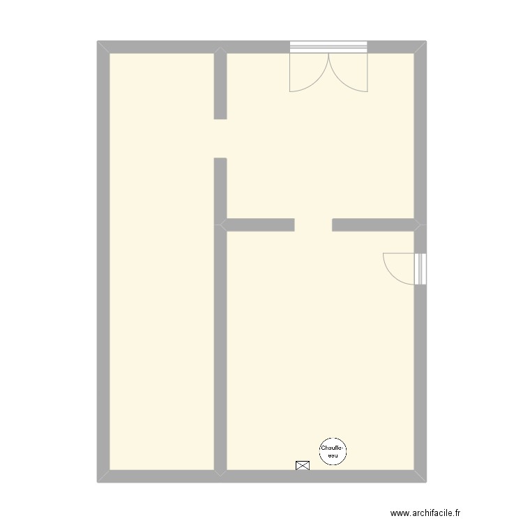 SAS0948E. Plan de 1 pièce et 55 m2