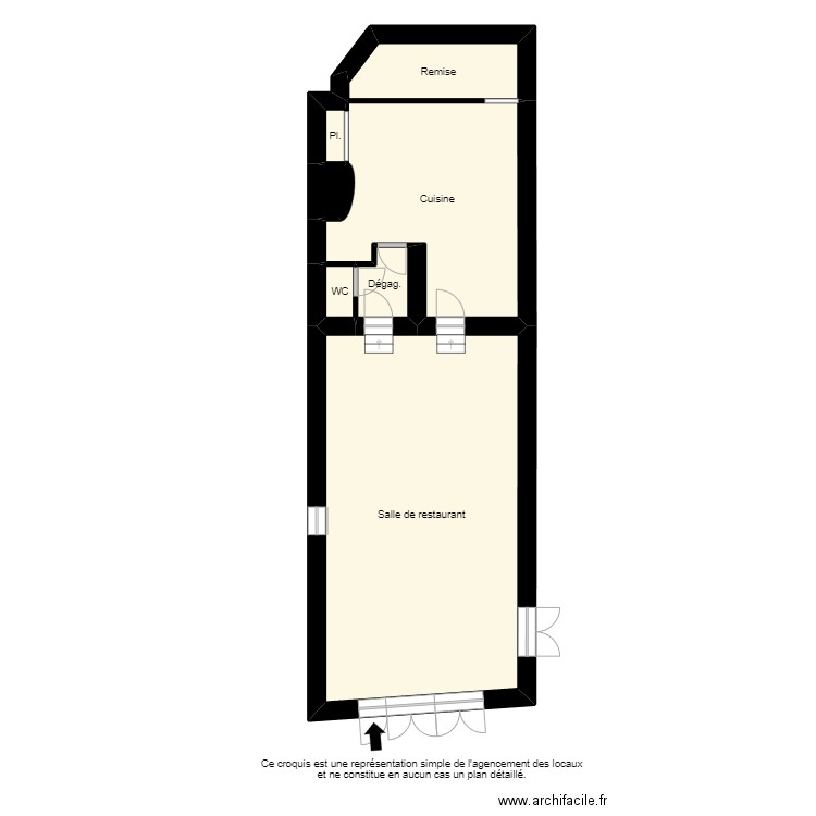 91 - MORANDI. Plan de 7 pièces et 97 m2