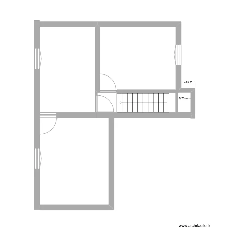 2 etage. Plan de 