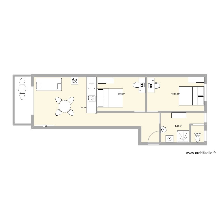 Pierre. Plan de 0 pièce et 0 m2 Pierre. Plan de 0 pièce et 0 m2