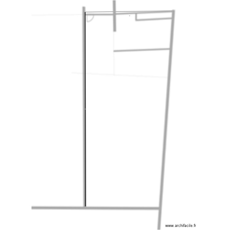 essai plan studio 2. Plan de 0 pièce et 0 m2