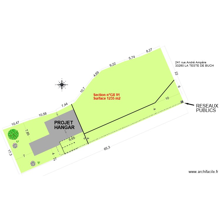 PCMI 2 : Plan de masse pour NOUS. Plan de 0 pièce et 0 m2