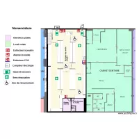 Stock priv&eacute; Champigny sur Marne avant mezzanine