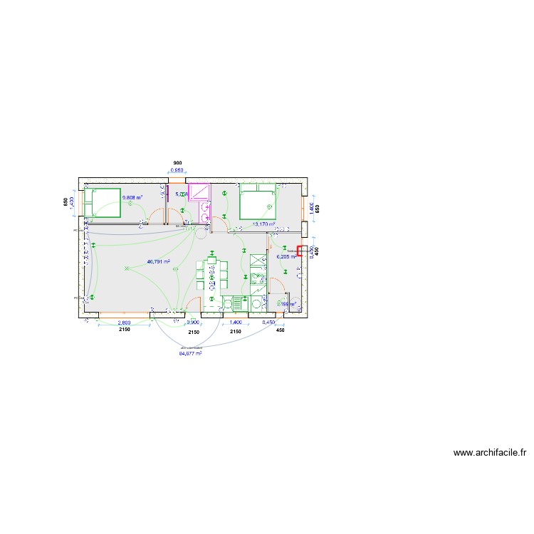 FRAYSSINET. Plan de 0 pièce et 0 m2